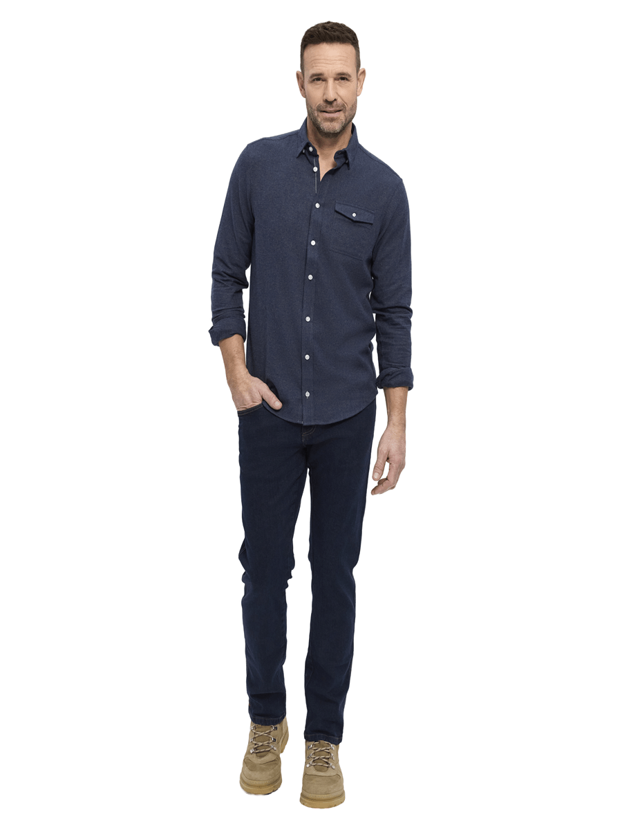 REDGREEN Skjorter 151332504-navy-check_M - Bygholm Menswear